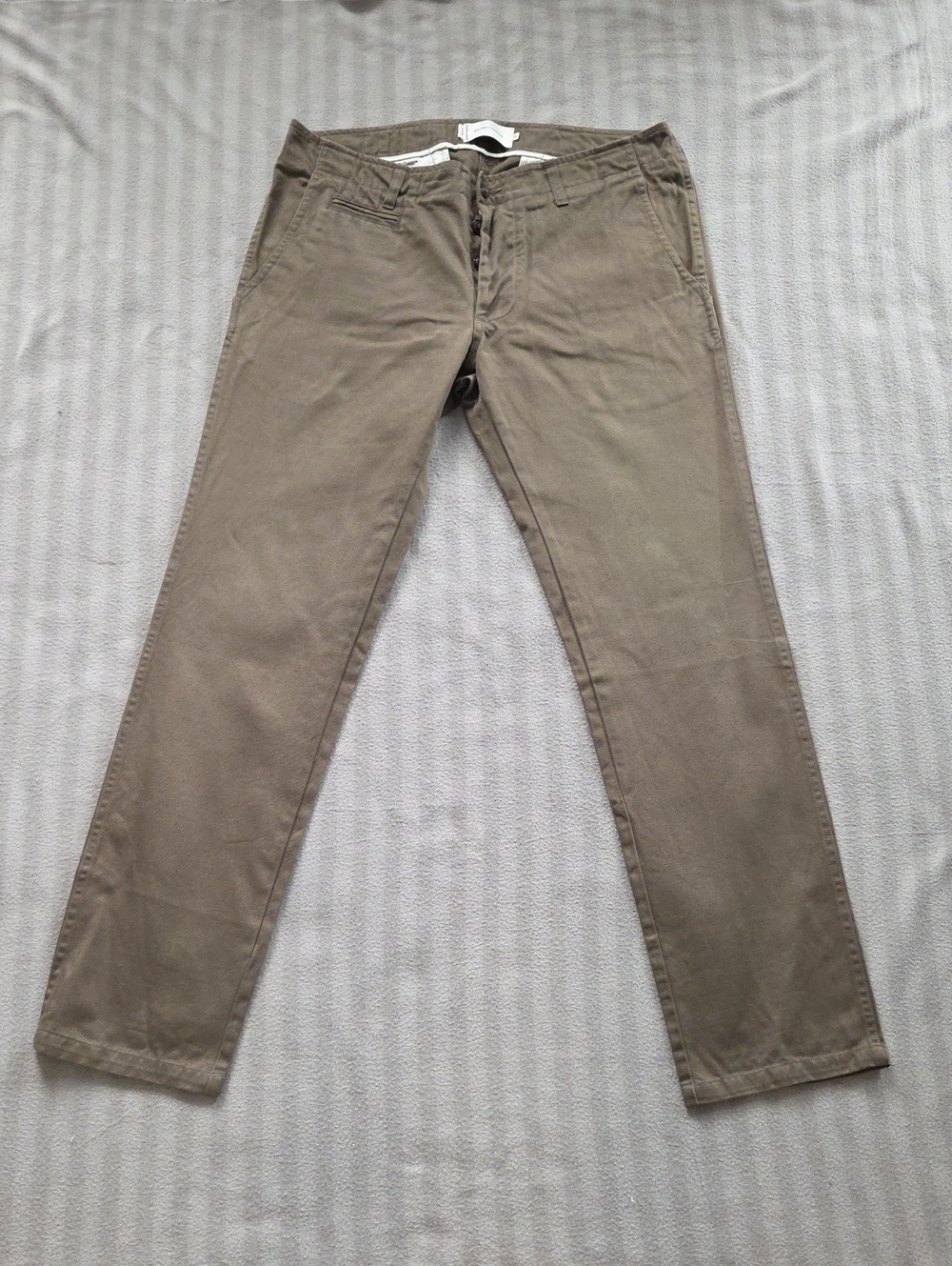 Wings + Horns Olive-Tan Chino Pants